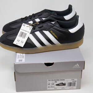 Adidas Velo Samba cycling shoes size 12 Mens vegan - black
